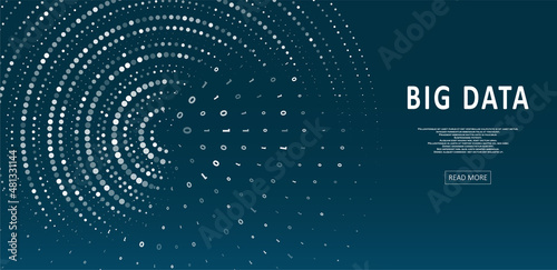 Abstract big data visualization