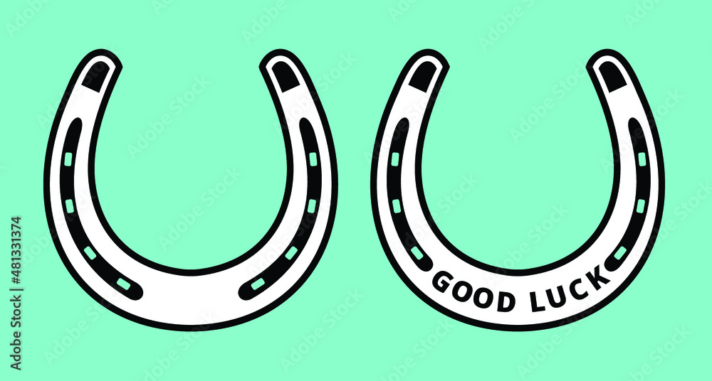 Image of a horseshoe Image of a horseshoe