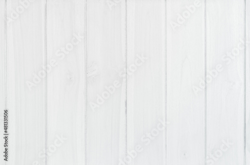 White wood plank texture background. Vintage wooden board wall have antique cracking style background objects for furniture. Painted weathered peeling table woodworking hardwoods decoration.
