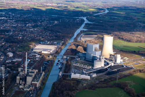 Uniper Kohlekraftwerk Datteln 4,, NRW, Deutschland