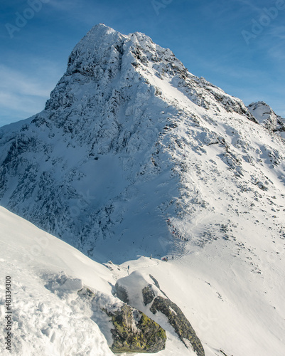 Obraz na płótnie Góry mountains w salonie