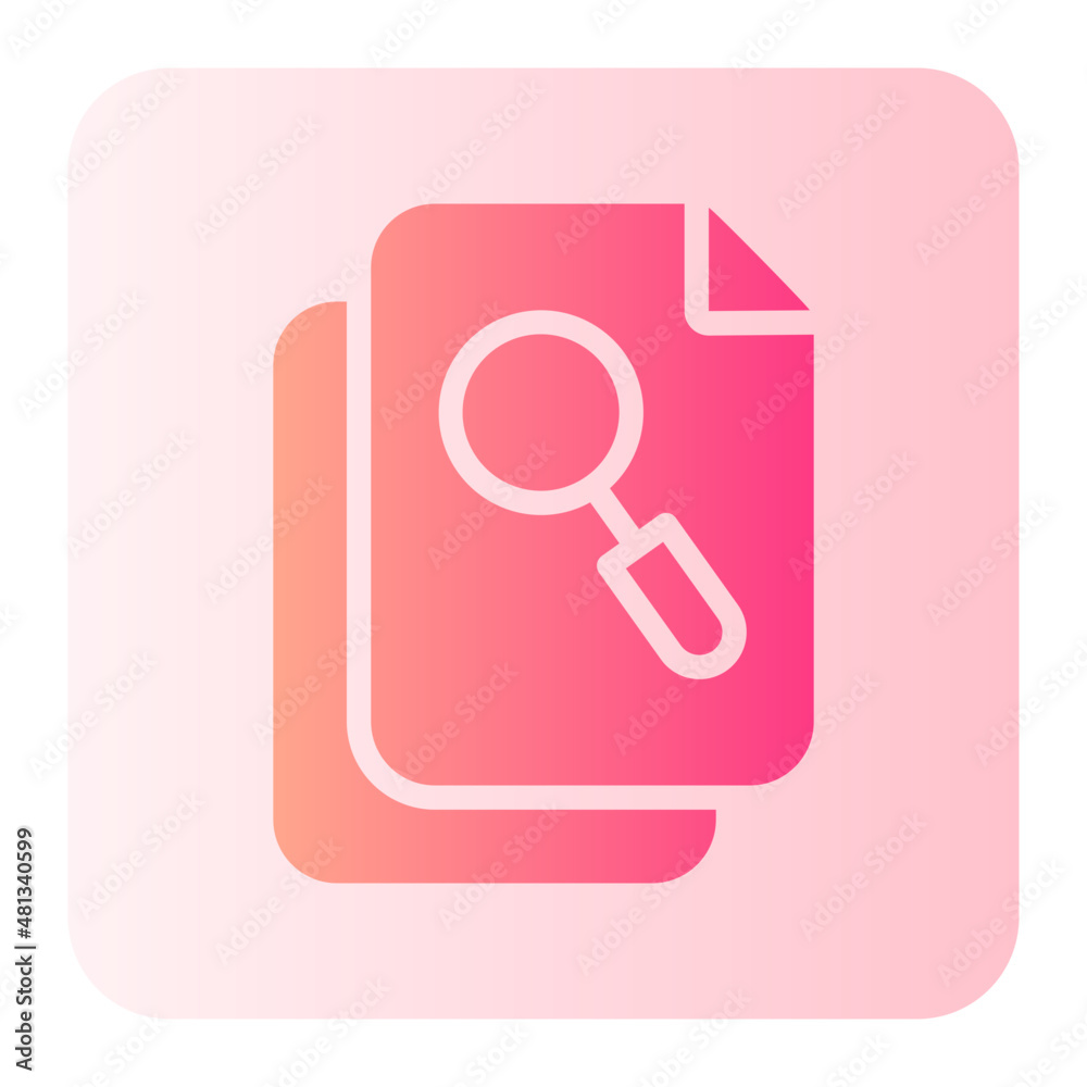 document search gradient icon document search gradient icon