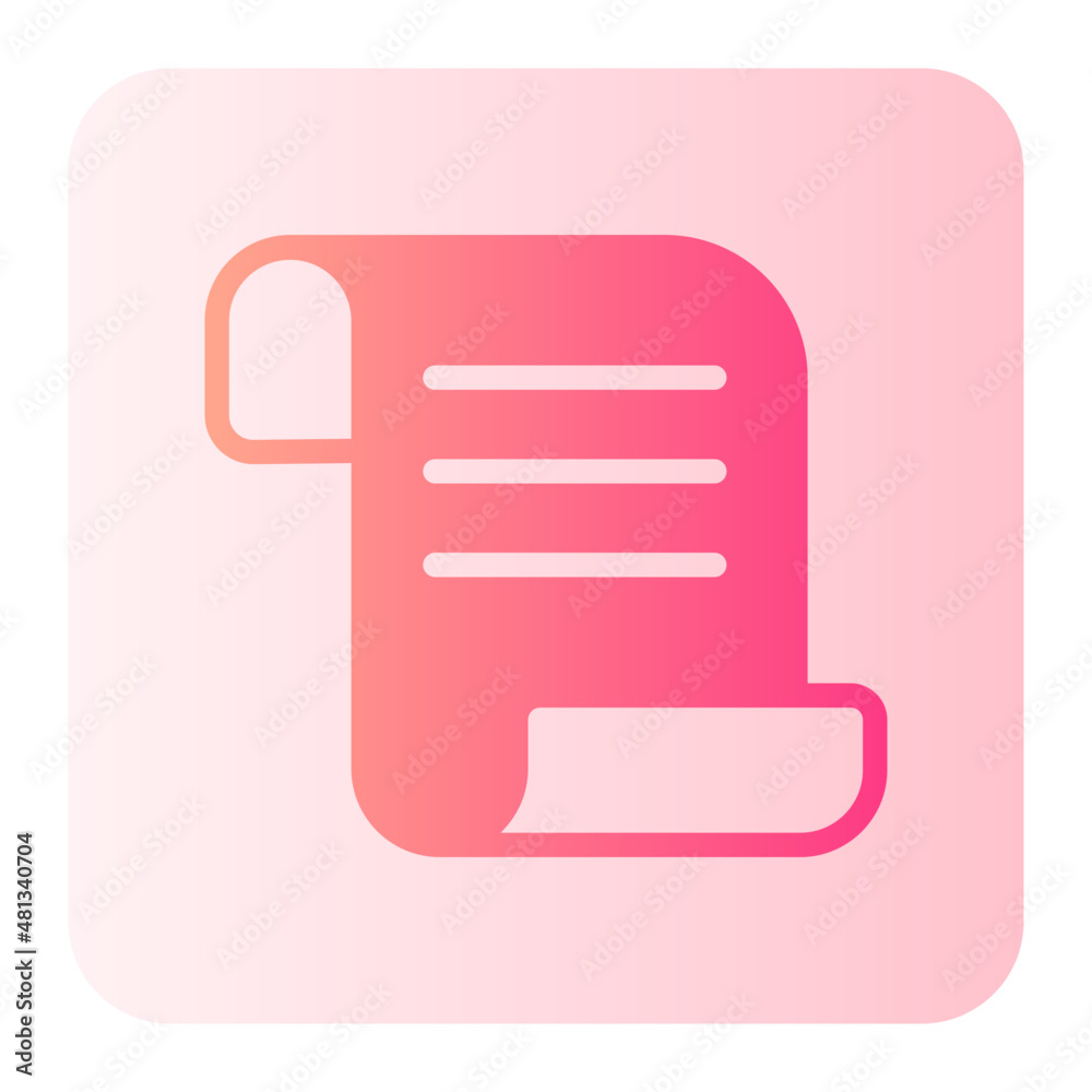 paper gradient icon paper gradient icon