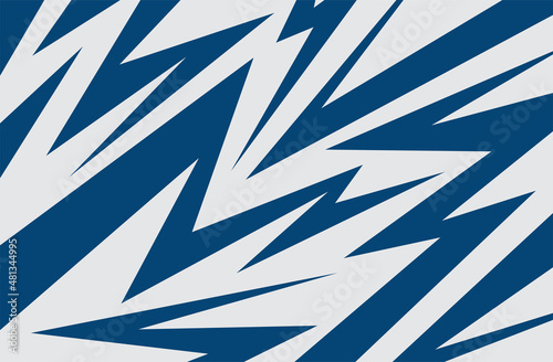Abstract background with spikes and zigzag line pattern 