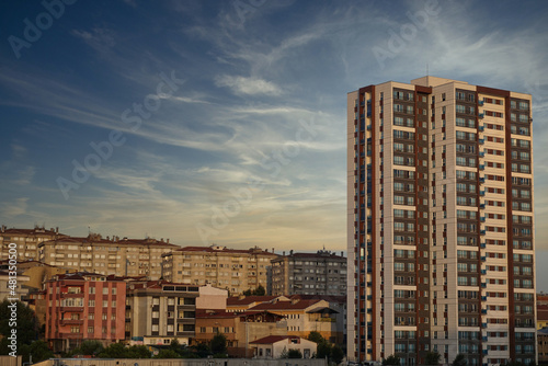 skyscrapers and apartments in istanbul Başakşehir