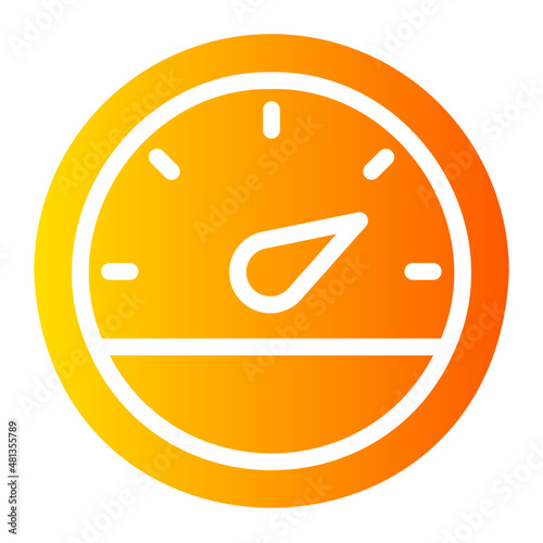 barometer gradient icon