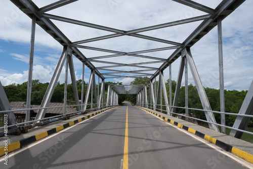 Fototapeta Naklejka Na Ścianę i Meble -  Indonesia Batam - Nongsapura Bridge