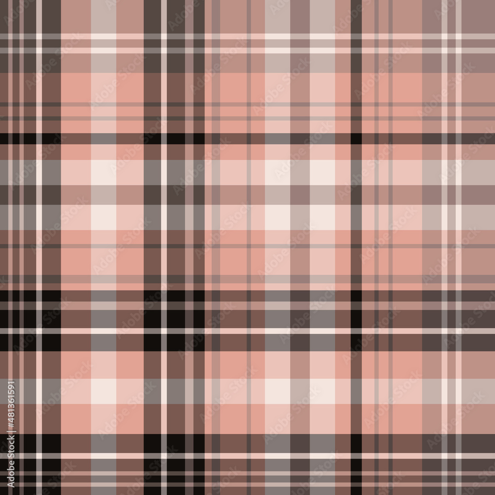 Seamless pattern in cozy black and pink colors for plaid, fabric, textile, clothes, tablecloth and other things. Vector image. Seamless pattern in cozy black and pink colors for plaid, fabric, textile, clothes, tablecloth and other things. Vector image.