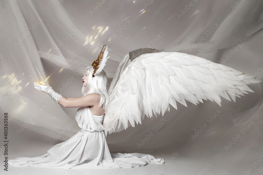 Angel Woman or Lady Angel, Creative Photosession Angel Woman or Lady Angel, Creative Photosession