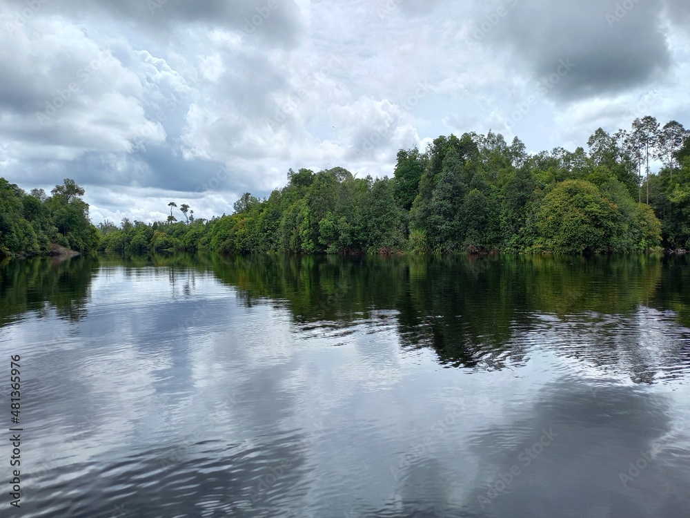 Fototapeta premium LAKE 21 BORNEO