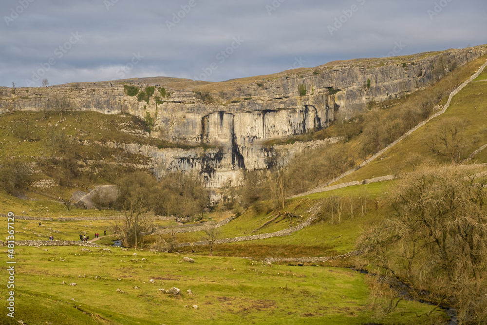 Malham Cove above Malham in the Yorkshire Dales