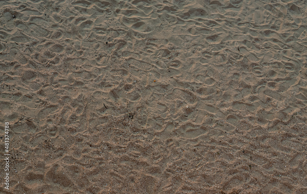 Sand on the beach for background. Brown beach sand texture as background. Sand on the beach for background. Brown beach sand texture as background.