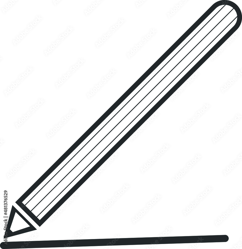 pen writing signature icon vector pen writing signature icon vector
