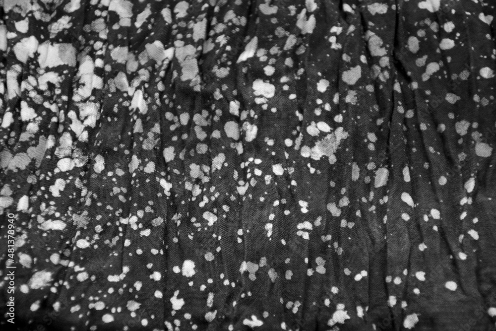Tie Dye in Black and White Close Up Shot Tie Dye in Black and White Close Up Shot