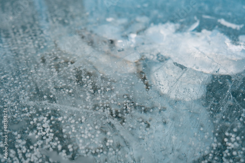 frozen water