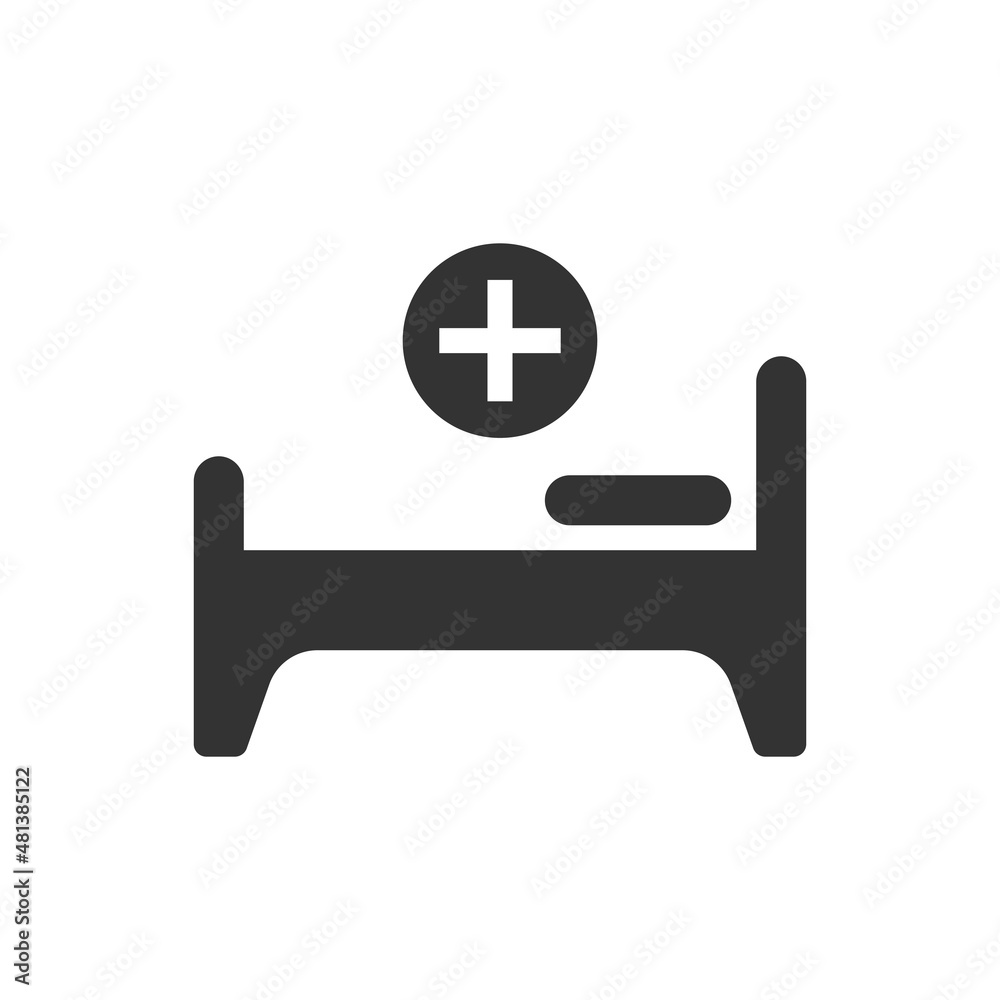 medical Bed icon - hospital Bed icon medical Bed icon - hospital Bed icon