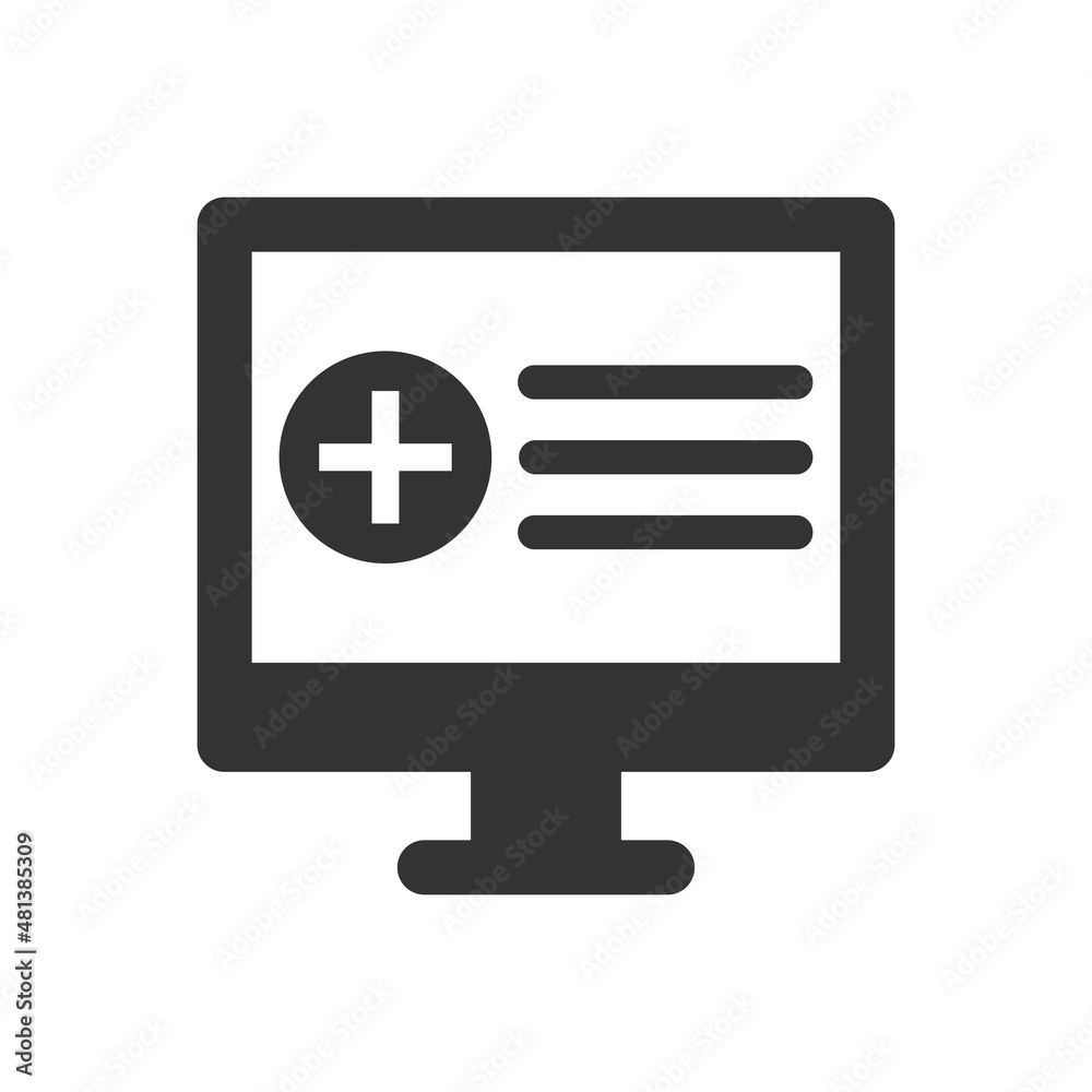 online medical icon - healthcare Online service icon online medical icon - healthcare Online service icon