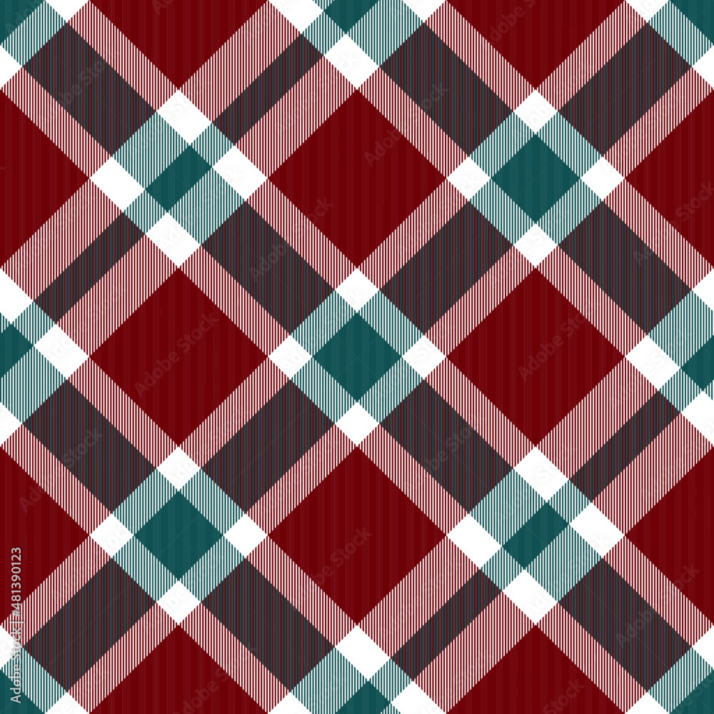 Tartan plaid. Scottish pattern in red, white cage. Scottish cage. Traditional Scottish checkered background. Template for design ornament. Seamless fabric texture ethnic pattern vector illustrations Tartan plaid. Scottish pattern in red, white cage. Scottish cage. Traditional Scottish checkered background. Template for design ornament. Seamless fabric texture ethnic pattern vector illustrations