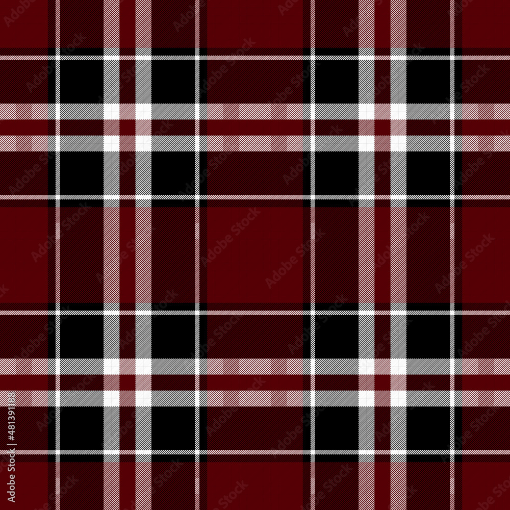 Tartan plaid. Scottish pattern in red, white cage. Scottish cage. Traditional Scottish checkered background. Template for design ornament. Seamless fabric texture ethnic pattern vector illustrations Tartan plaid. Scottish pattern in red, white cage. Scottish cage. Traditional Scottish checkered background. Template for design ornament. Seamless fabric texture ethnic pattern vector illustrations
