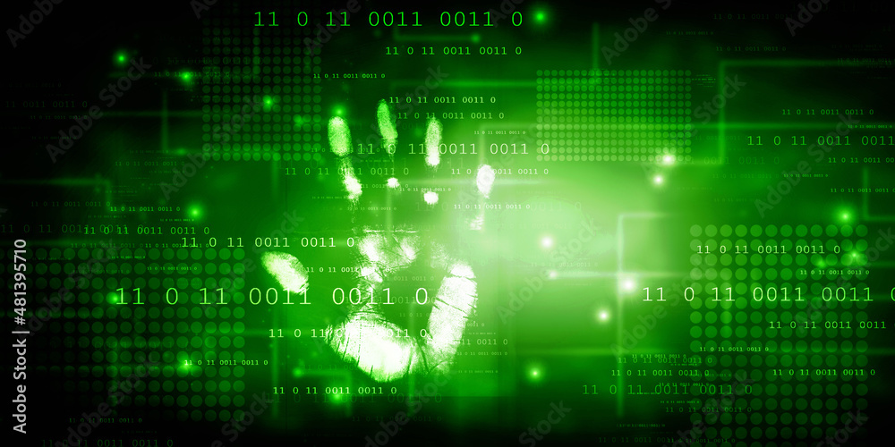 Fingerprint Scanning Technology Concept 2d Illustration
Fingerprint Scanning Technology Concept 2d Illustration