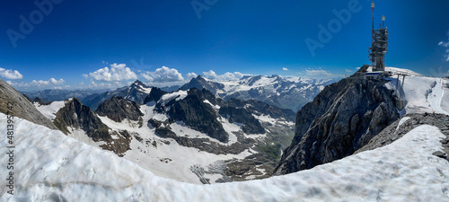 View from Mount Titlis peak photo