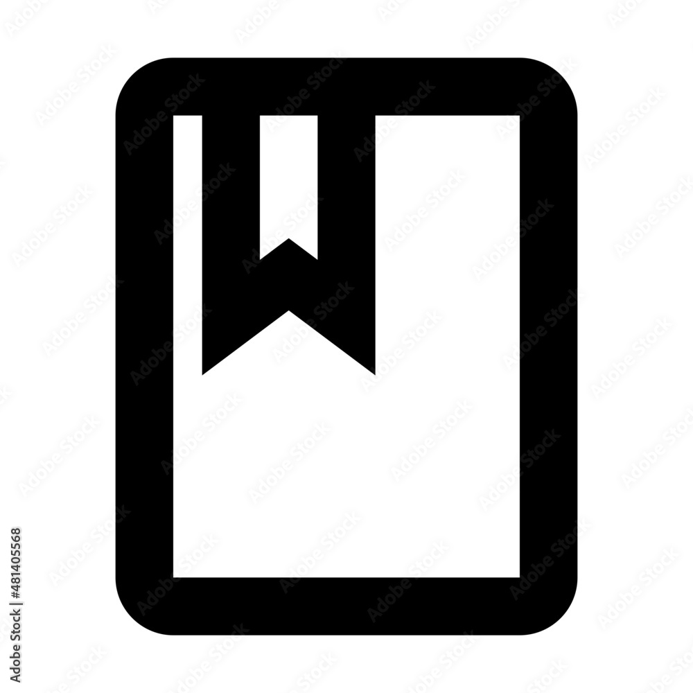Book Icon, Bookmark Vector
Book Icon, Bookmark Vector