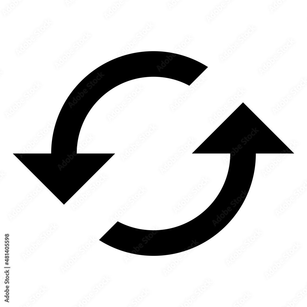 Cached Icon, Auto-Renew Vector
