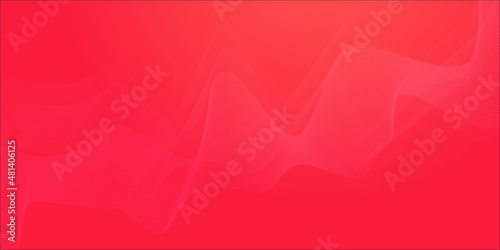Abstract background with red color and mash wave line design . Modern similar and geometric background design and Soft red color blurred and abstract background.