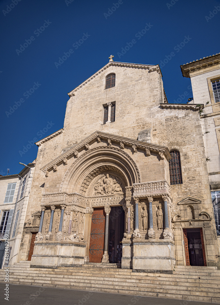 Church of St Trophime (Cathedrale St-Trophime d'Arles), Arles, Provence, France