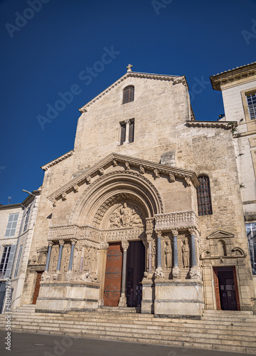 Church of St Trophime (Cathedrale St-Trophime d'Arles), Arles, Provence, France © Kathy Huddle 
