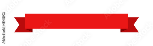 Free Download Red banner ribbon - GFXLoad
