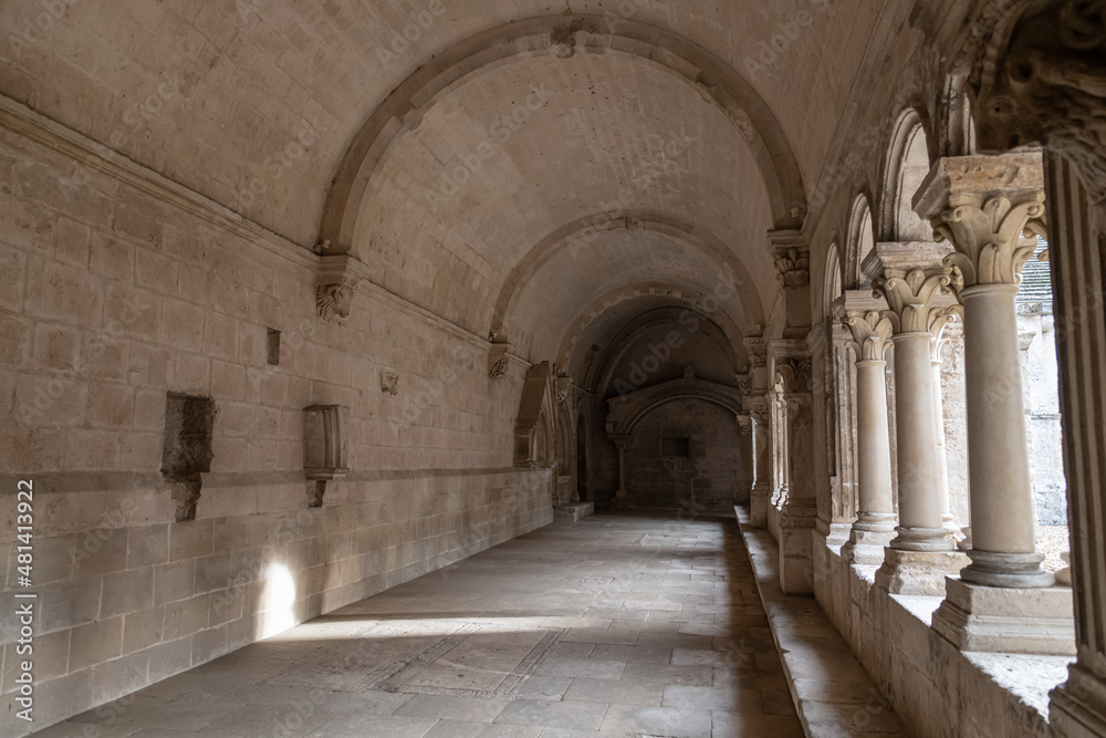 Abbaye de Montmajour, ( Montmajour Abbey) , Bouches-du-Rhône Department, in the region of Provence in the south of France