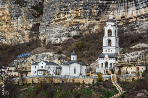 Bild auf Leinwand Assumption Cave Monastery in Bakhchysarai. Crimea