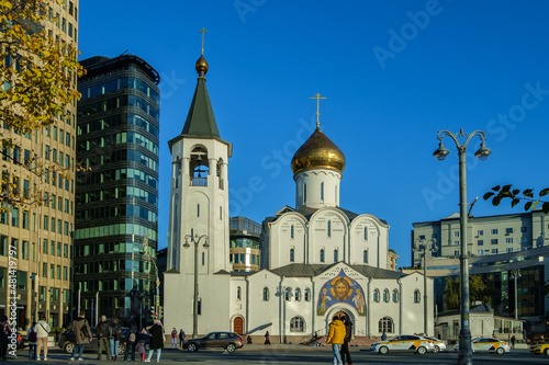 Russia, Moscow, Old Believers Church of St Fotobehang
