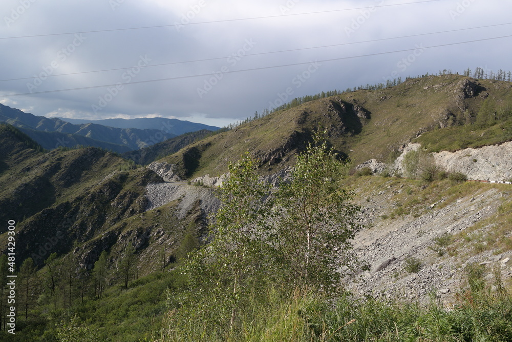 Beautiful landscape of Altay region, Russia