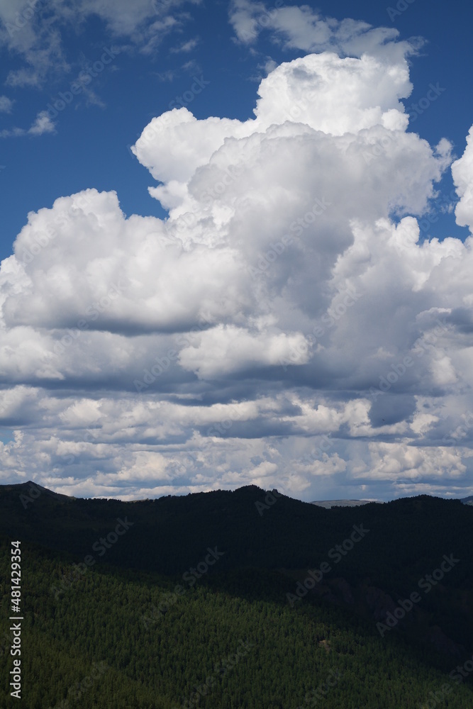 Beautiful landscape of Altay region, Russia