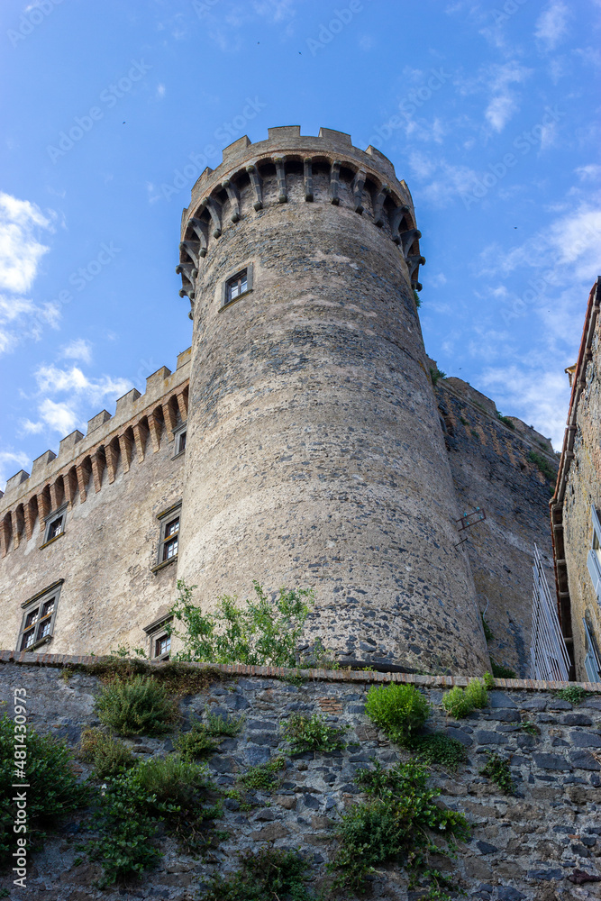 Castello Odescalchi in Bracciano on Lake of Bracciano, Lazio, Italy
