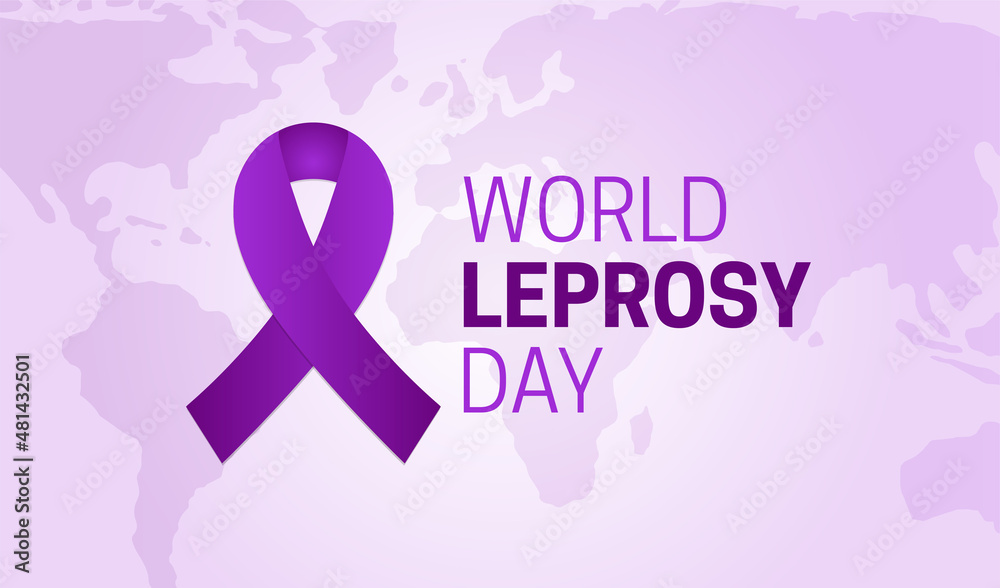 World Leprosy Day Banner Illustration