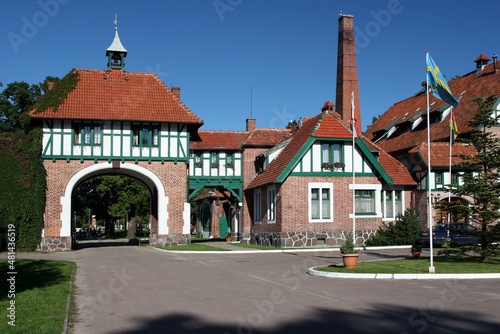 Palace in Kadyny (Kadinen), Poland, Europe