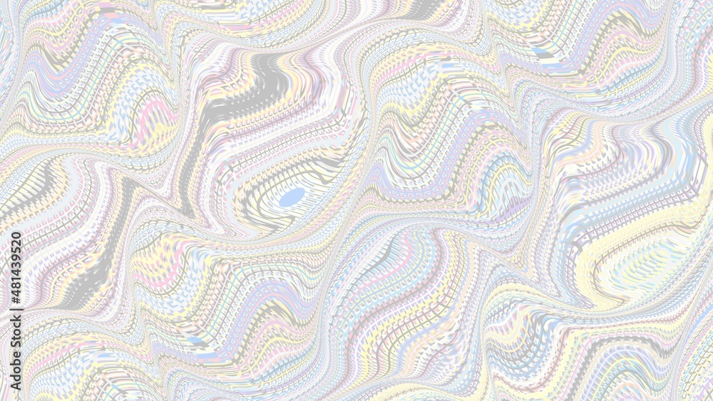 Fototapeta premium Digital fractal pattern. Abstract background.