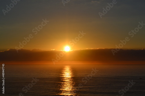 sunrise over the sea © Wouter