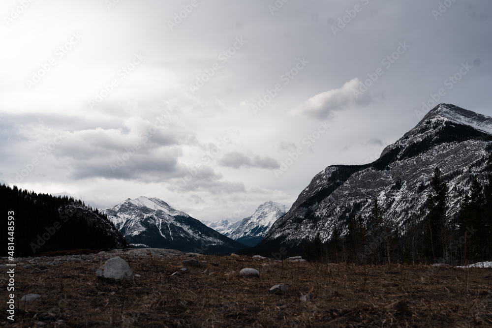 Mountain range in Canada 