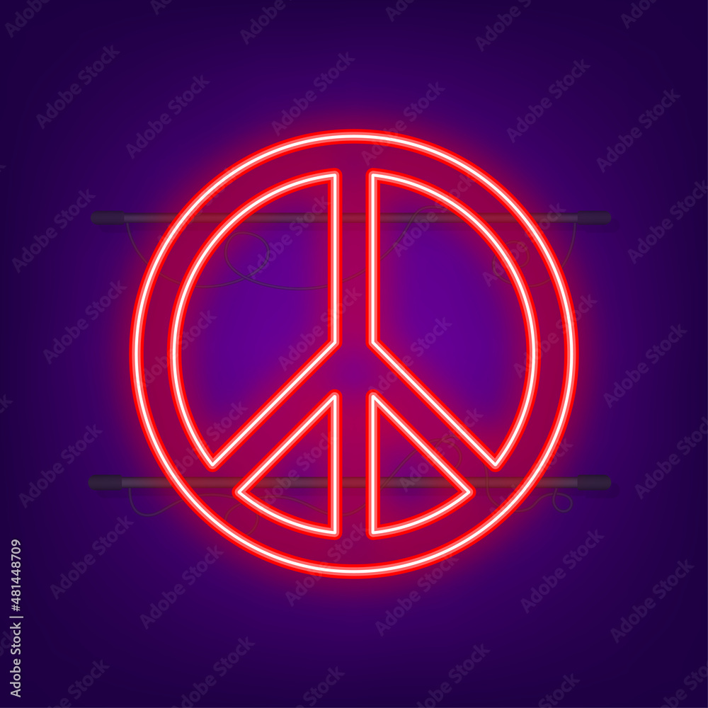 Peace world sign, great design for any purposes. Flat vector illustration. Happy people. World map icon. Peace world sign, great design for any purposes. Flat vector illustration. Happy people. World map icon.