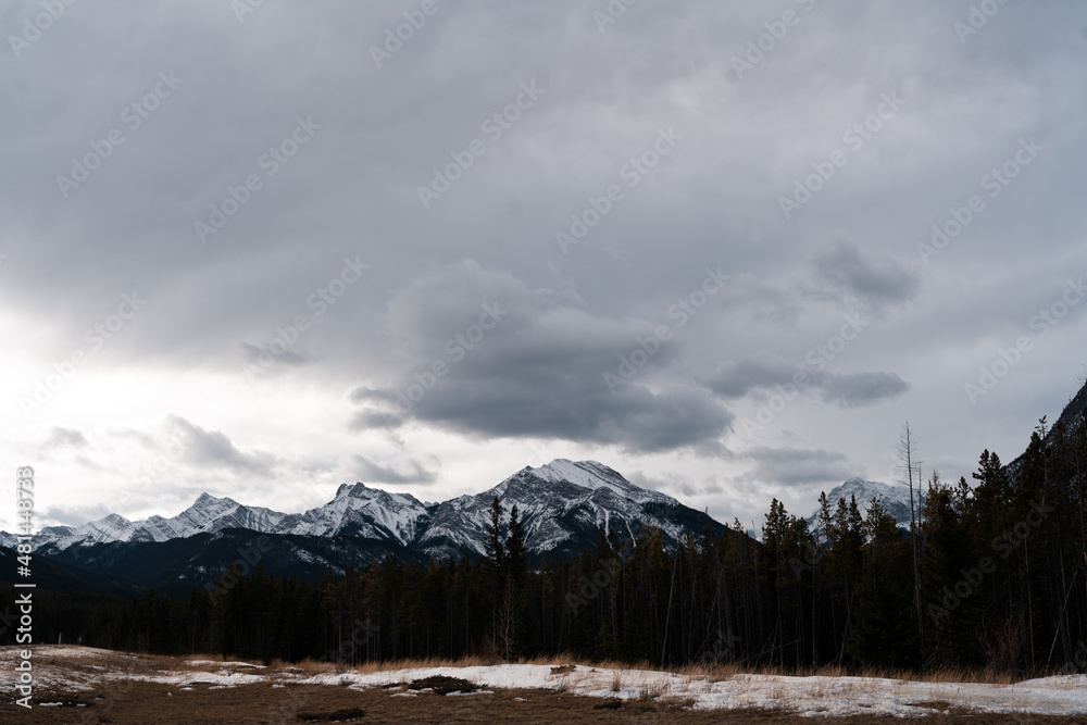 Mountains in Alberta Canada