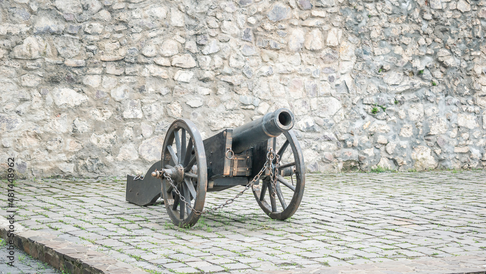 ancient cannon.ancient weapons in the castle ancient cannon.ancient weapons in the castle