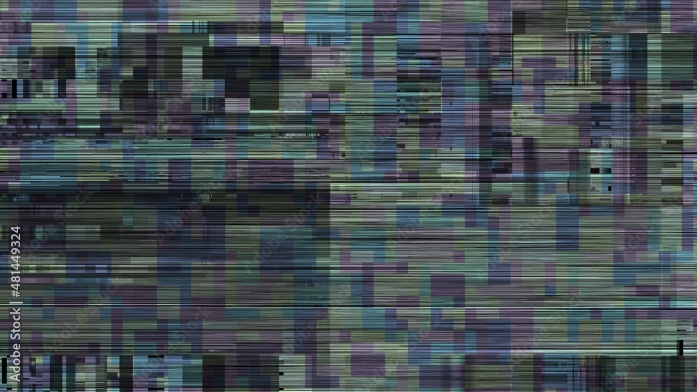 Fototapeta premium Digital fractal pattern. Abstract background.