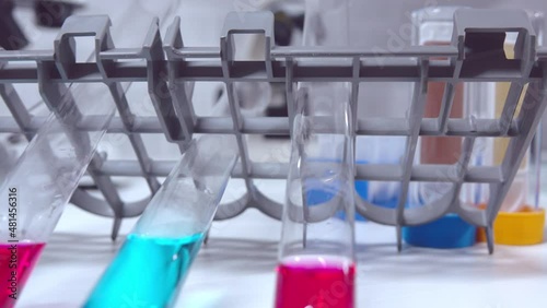 Modern Medical Research Laboratory. Scientific and healthcare research background