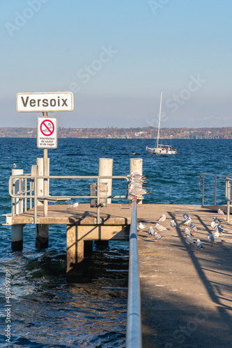 le débarcadère de Versoix photo