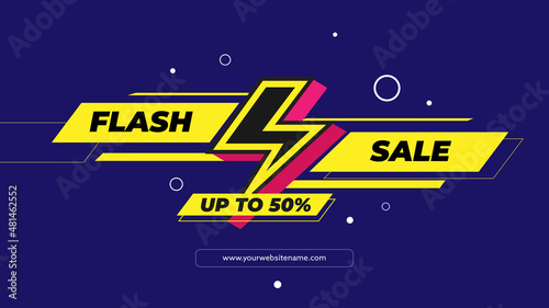 Flash Sale Background or Banner