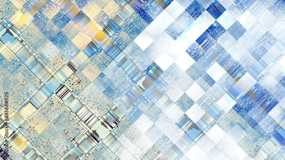 Abstract fractal pattern. Low poly background. Abstract fractal pattern. Low poly background.